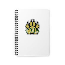 Load image into Gallery viewer, TMS Spiral Notebook - Ruled Line Printify