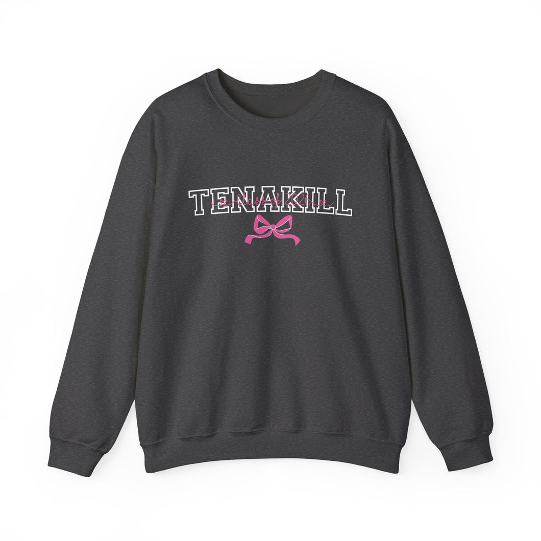 Tenakill Class of 2026 Bow Sweatshirt Printify