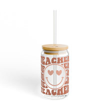 Load image into Gallery viewer, Teacher Sipper Glass, 16oz Printify

