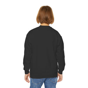 Youth Smiley Crewneck Hillside Sweatshirt Printify