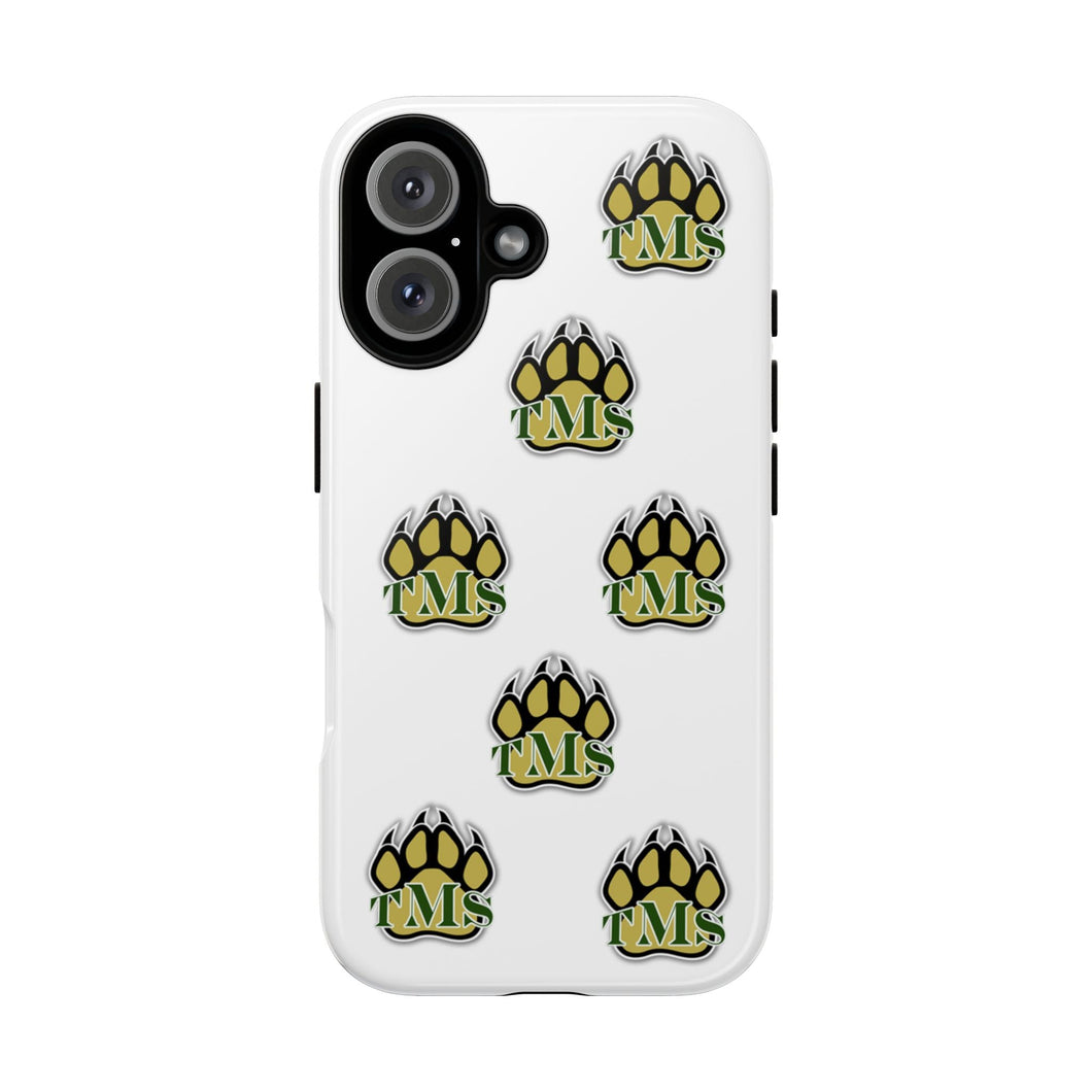 TMS White Iphone16 Case Printify