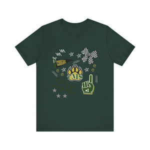 Cougars Jersey Short Sleeve Tee Printify