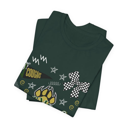 Cougars Jersey Short Sleeve Tee Printify