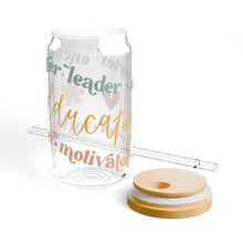 Load image into Gallery viewer, Educator Sipper Glass, 16oz Printify
