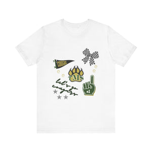Cougars Jersey Short Sleeve Tee Printify