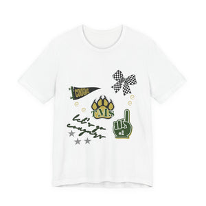 Cougars Jersey Short Sleeve Tee Printify