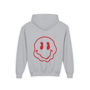 Youth Wavy Smiley Hillside Sweatshirt Printify