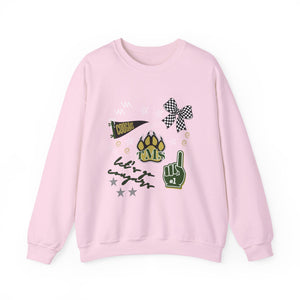 Cougars Heavy Blend™ Crewneck Sweatshirt Printify