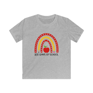!00 Days of School Kids Softstyle Tee Printify