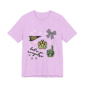 Cougars Jersey Short Sleeve Tee Printify