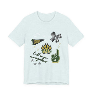 Cougars Jersey Short Sleeve Tee Printify