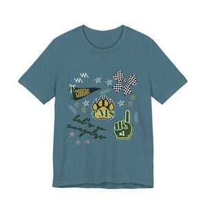 Cougars Jersey Short Sleeve Tee Printify