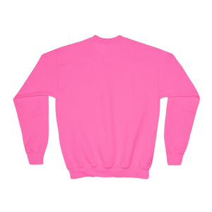 Youth Smiley Crewneck Hillside Sweatshirt Printify