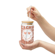 Load image into Gallery viewer, Teacher Sipper Glass, 16oz Printify
