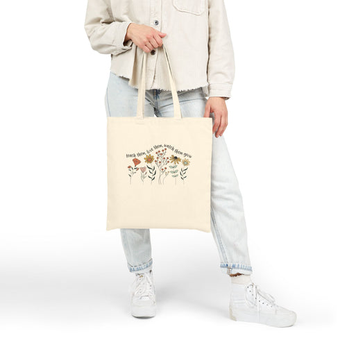 Teacher Cotton Canvas Tote Bag Printify