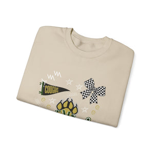 Cougars Heavy Blend™ Crewneck Sweatshirt Printify