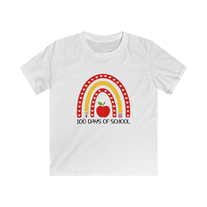 !00 Days of School Kids Softstyle Tee Printify