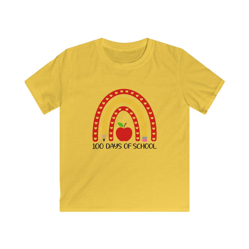 !00 Days of School Kids Softstyle Tee Printify