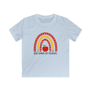 !00 Days of School Kids Softstyle Tee Printify