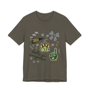 Cougars Jersey Short Sleeve Tee Printify