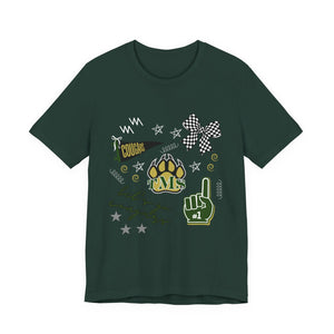 Cougars Jersey Short Sleeve Tee Printify