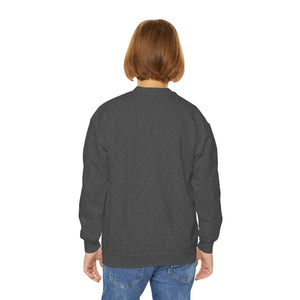 Youth Smiley Crewneck Hillside Sweatshirt Printify