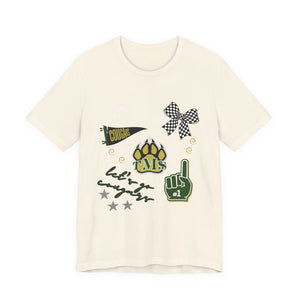 Cougars Jersey Short Sleeve Tee Printify