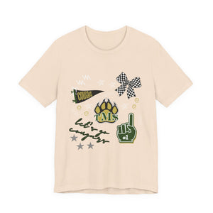 Cougars Jersey Short Sleeve Tee Printify