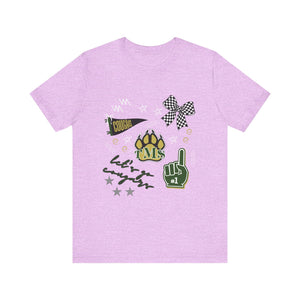 Cougars Jersey Short Sleeve Tee Printify