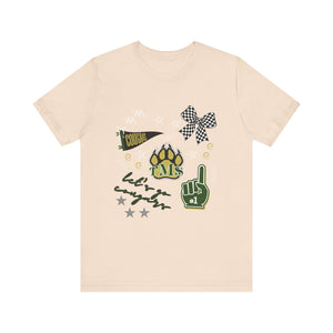 Cougars Jersey Short Sleeve Tee Printify